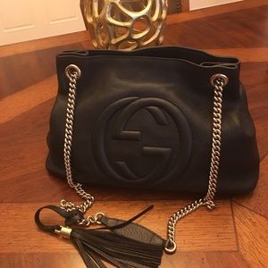 Authentic Gucci soho chain bag